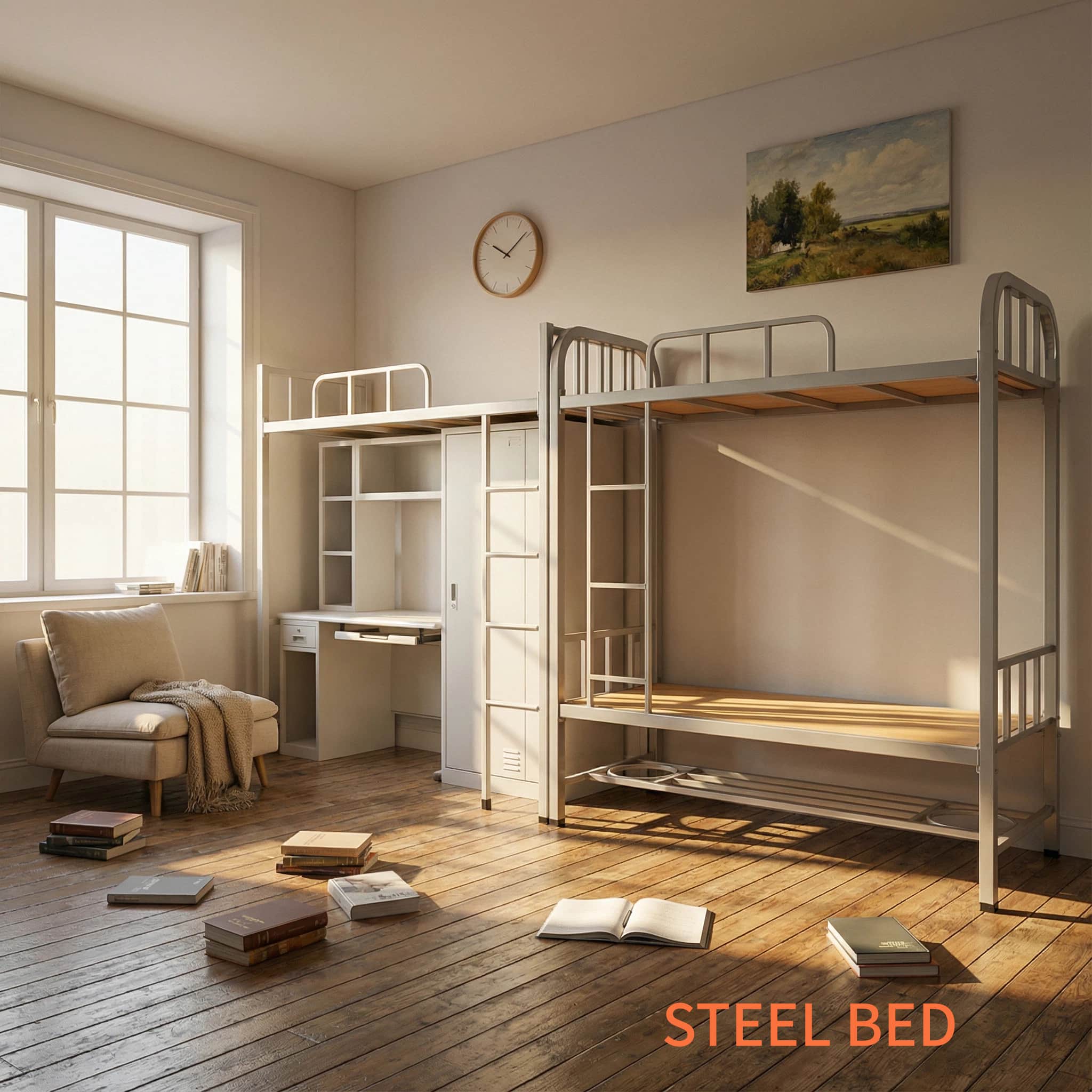 Steel Bed